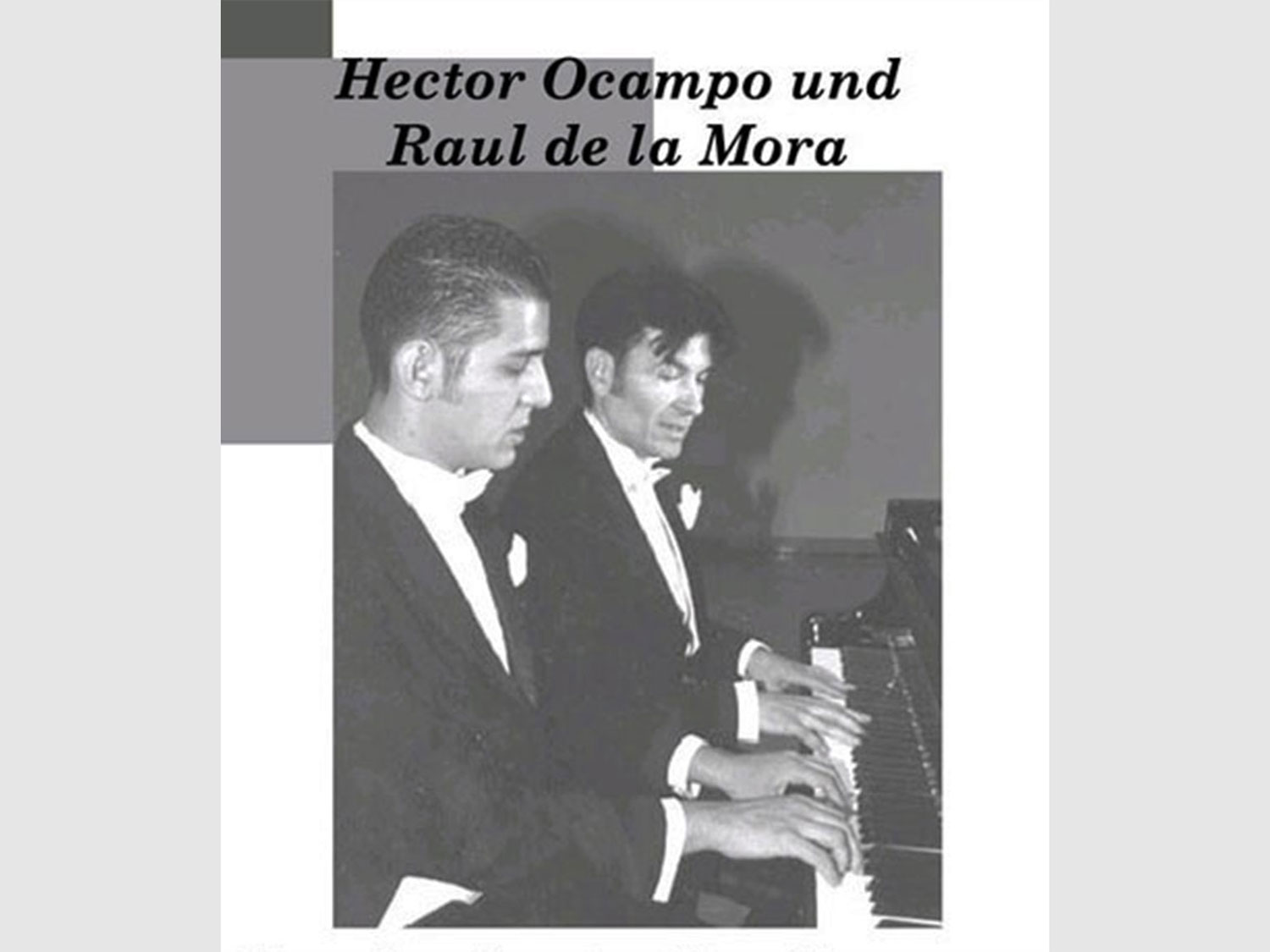 Héctor Ocampo und Raúl de la Mora